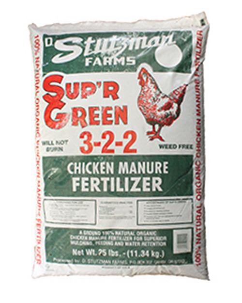 Stutzman Farms Sup'r Green Chicken Manure 25#